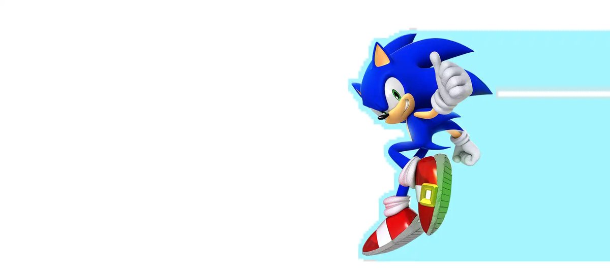 Sonic aparece en el arte oficial del sitio del 35 aniversario de la franquicia