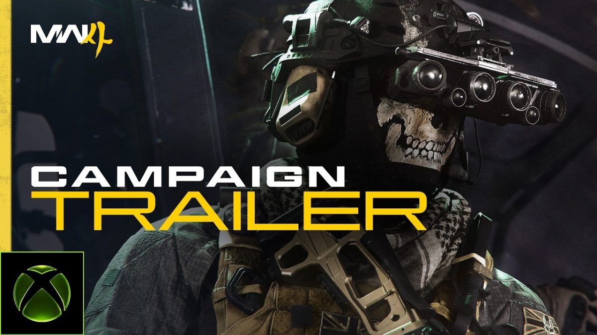 Soldado equipado observa una ciudad destruida en el tráiler de campaña de Call of Duty: Modern Warfare 4